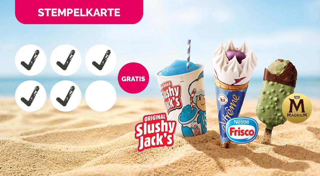 Das 7. Glacé gratis!