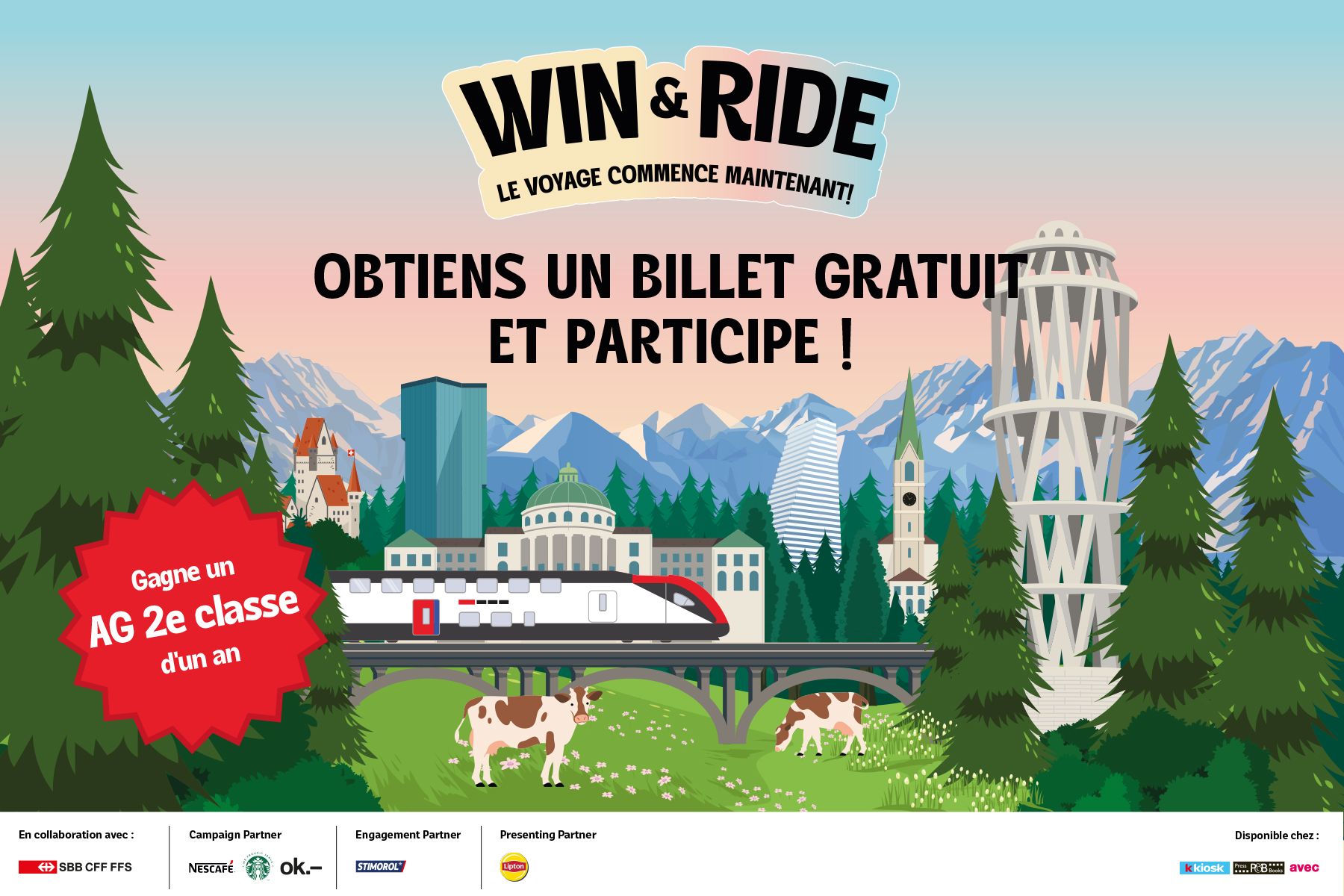 Procure-toi un billet gratuit!