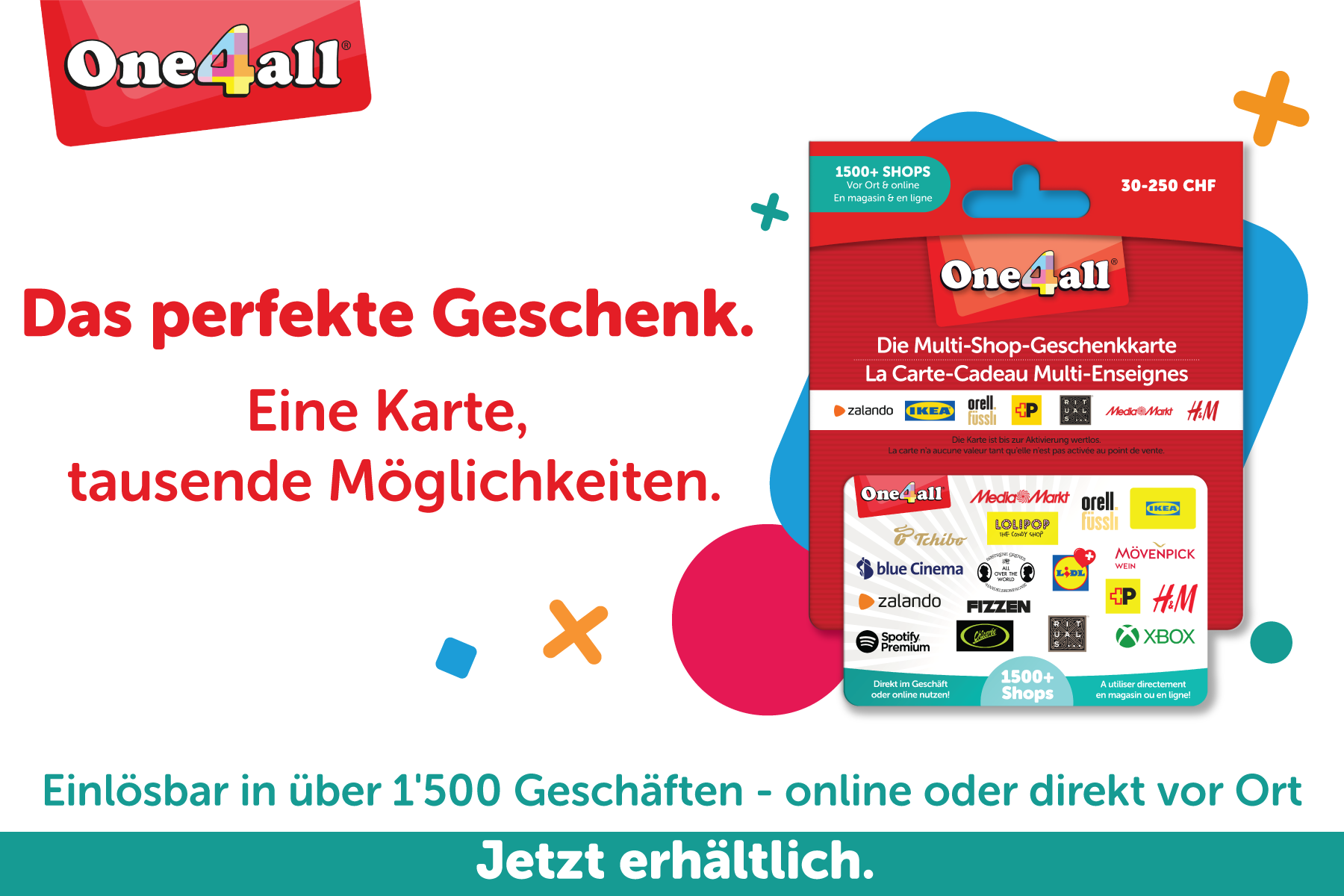 Eine Karte, tausende Möglichkeiten!