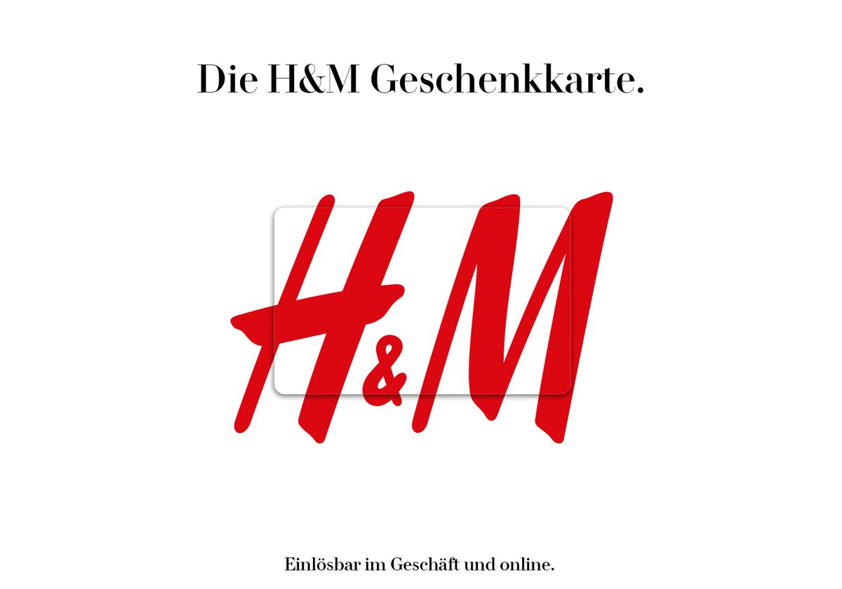 H&M Geschenkkarte H&M Geschenkkarte