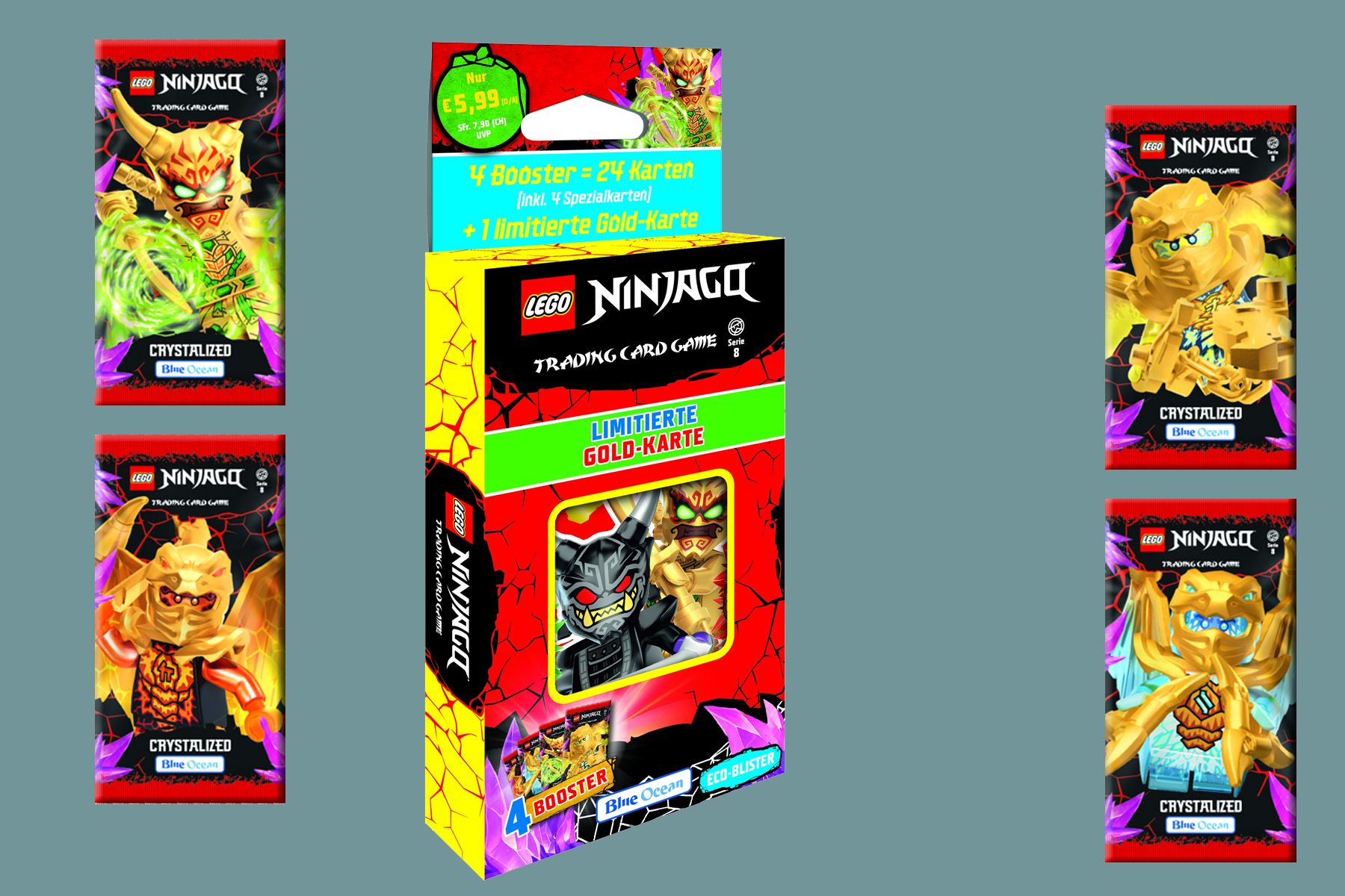 Lego Ninjago 8 Tradingcards Lego Ninjago 8 Tradingcards