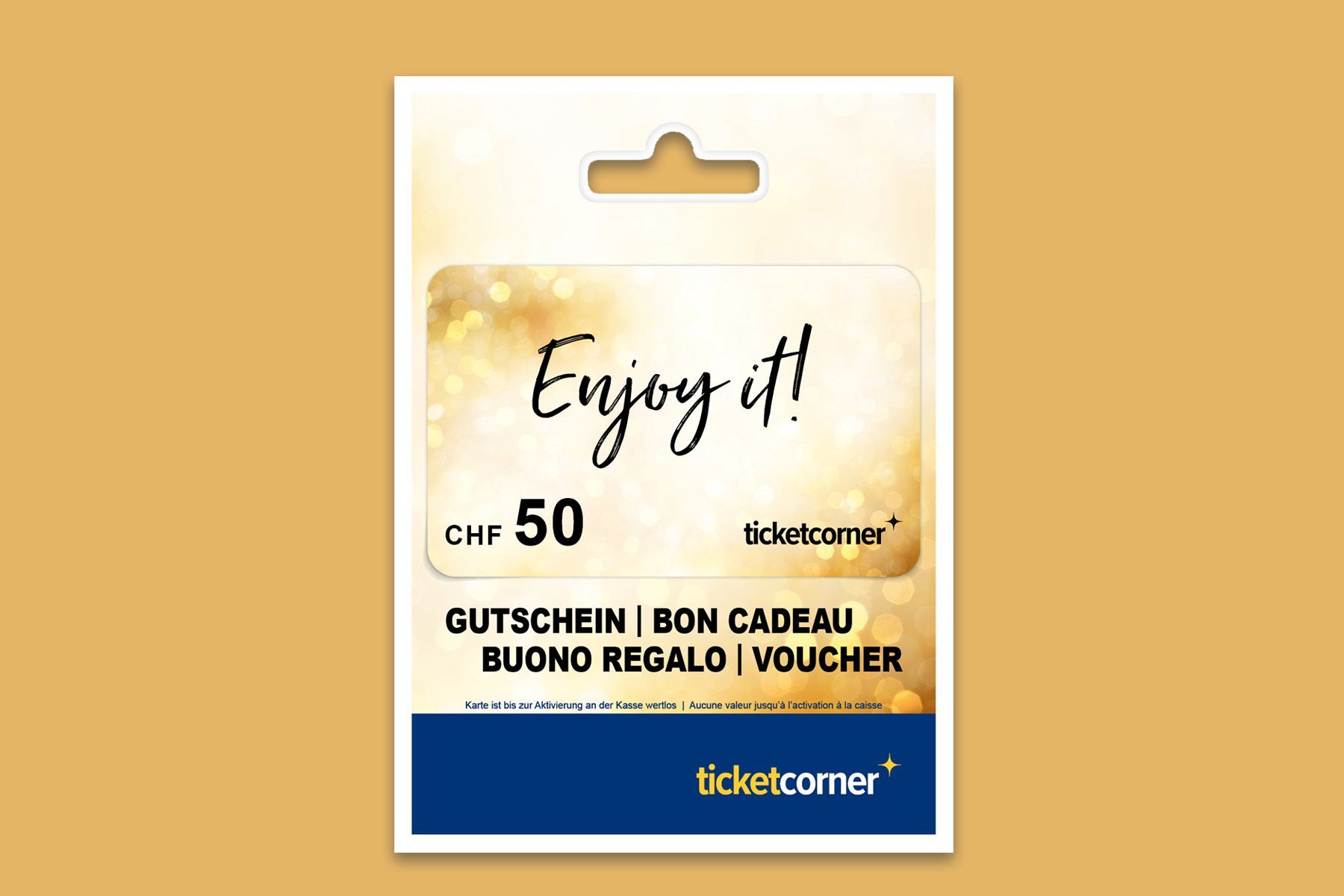Ticketcorner - Geschenkkarte Ticketcorner - Geschenkkarte