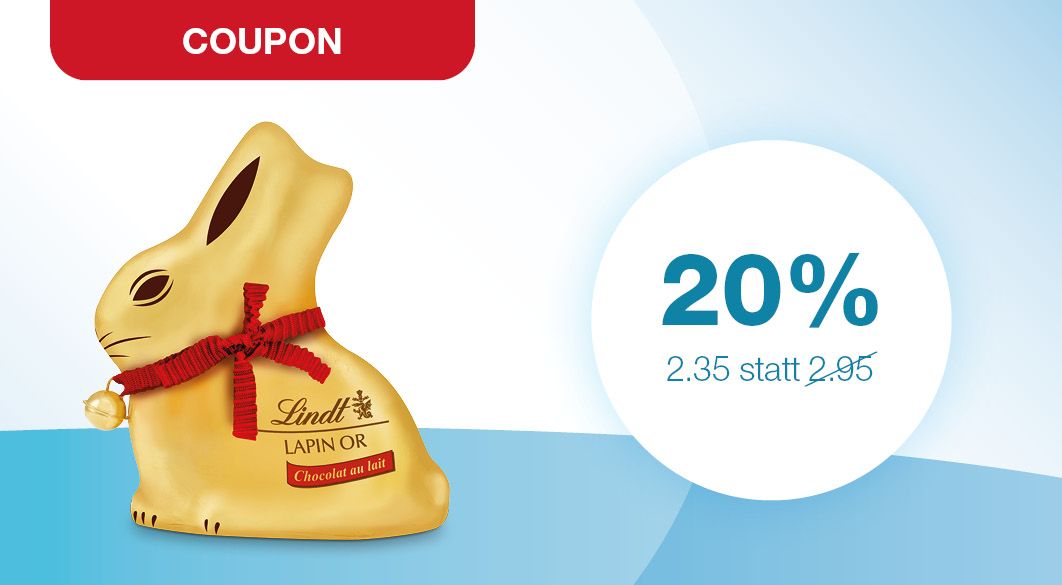 Der Klassiker zu Ostern - Lindt Goldhase