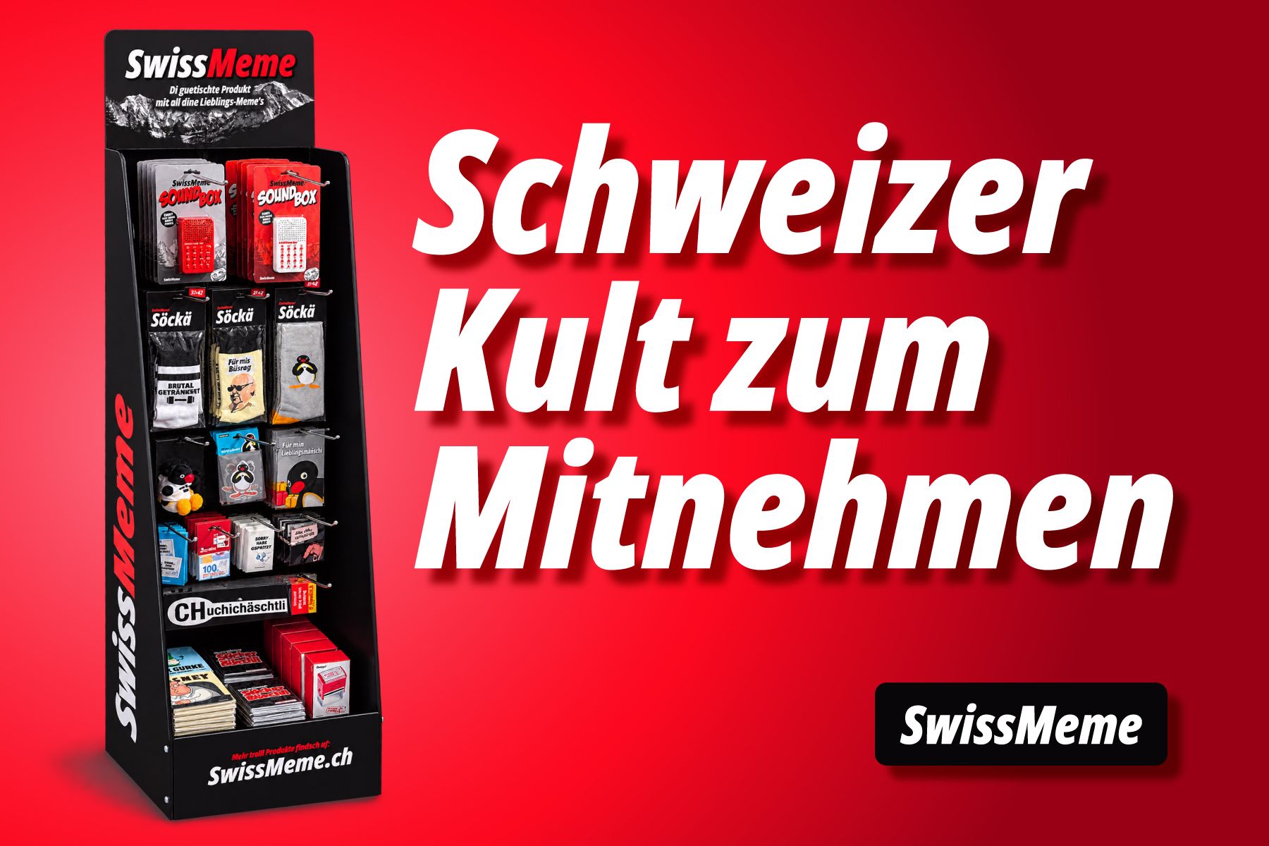 SwissMeme, Produkte die Spass machen!