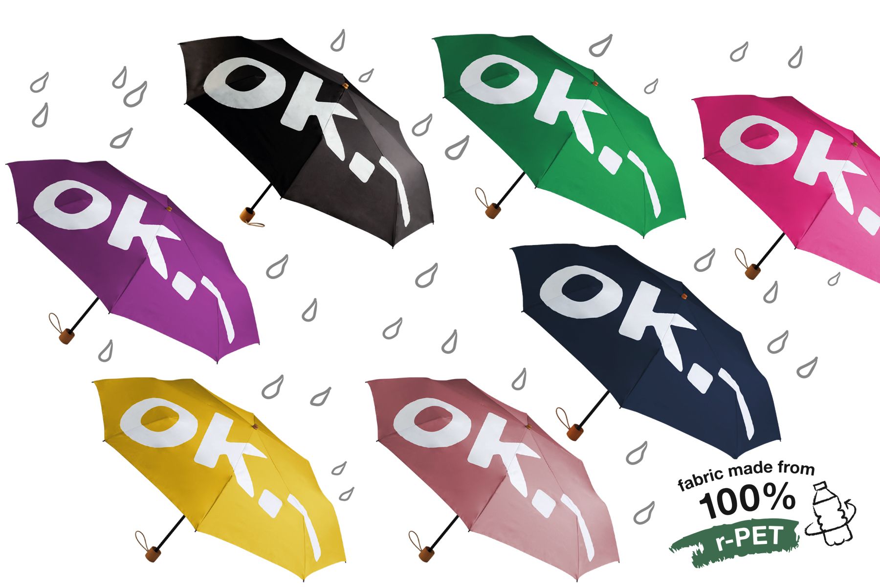 De beaux parapluies - à tout moment !