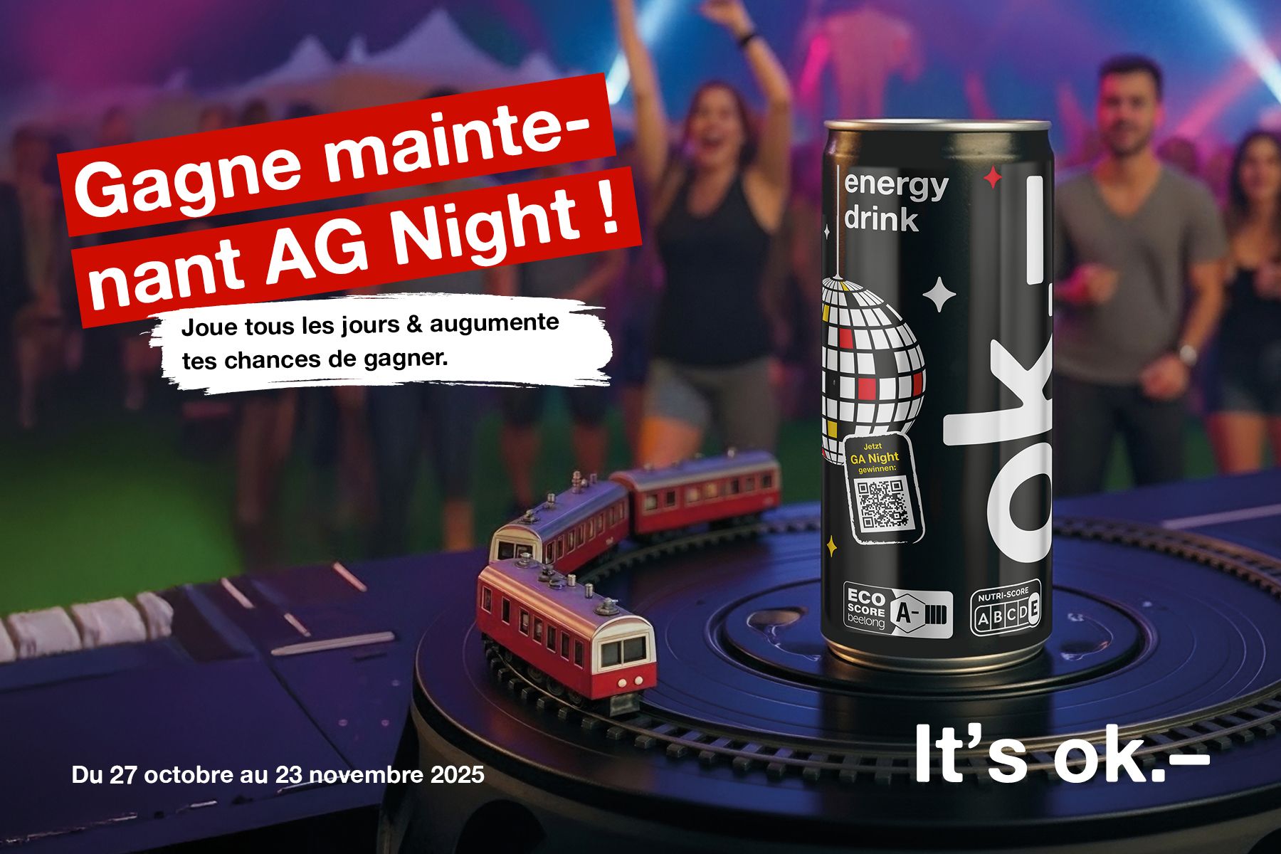 AG Night avec ok.– gagner !