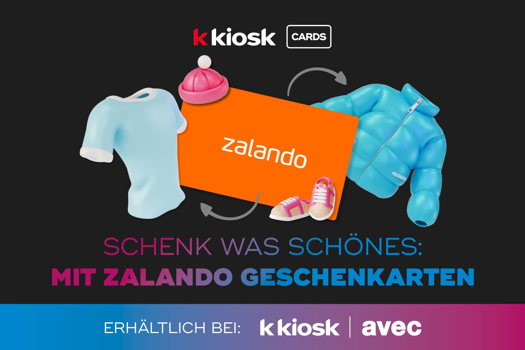 Zalando Geschenkkarte kaufen.