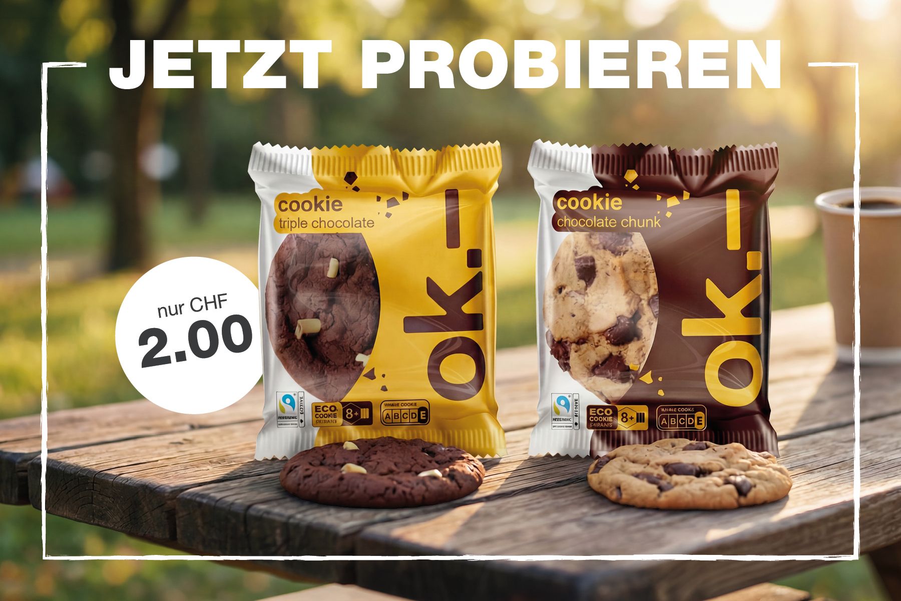 Für unterwegs.