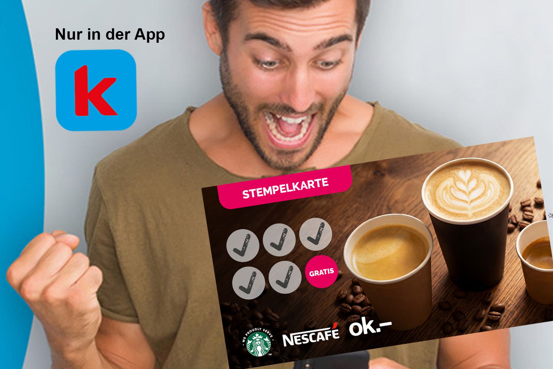 Jeder 6. Kaffee gratis!