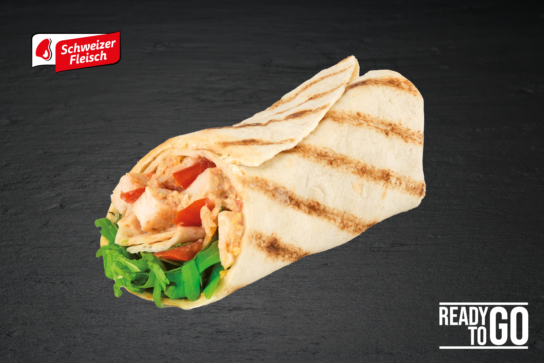 Jumbo Wrap mit Poulet und Guacamole